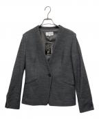 UNTITLEDアンタイトル）の古着「ノーカラージャケット」｜グレー