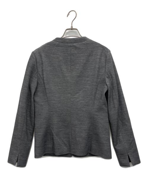 UNTITLED（アンタイトル）UNTITLED (アンタイトル) ノーカラージャケット グレー サイズ:SIZE3の古着・服飾アイテム