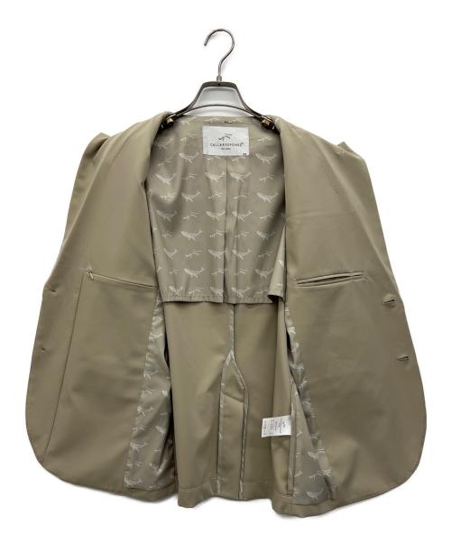 CALL&RESPONSE（コールアンドレスポンス）CALL&RESPONSE (コールアンドレスポンス) テーラードジャケット ベージュ サイズ:不明の古着・服飾アイテム