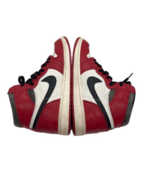 NIKE（ナイキ）NIKE (ナイキ) AIR JORDAN 1 RETRO HIGH OG レッド サイズ:25の古着・服飾アイテム