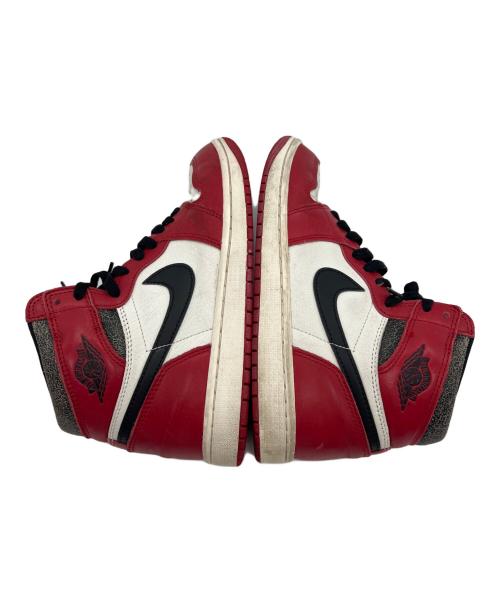 NIKE（ナイキ）NIKE (ナイキ) AIR JORDAN 1 RETRO HIGH OG レッド サイズ:25の古着・服飾アイテム