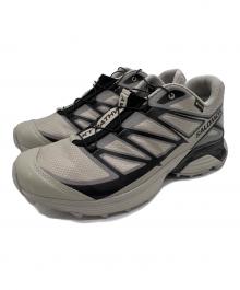 SALOMON（サロモン）の古着「スニーカー」｜ベージュ×ブラック