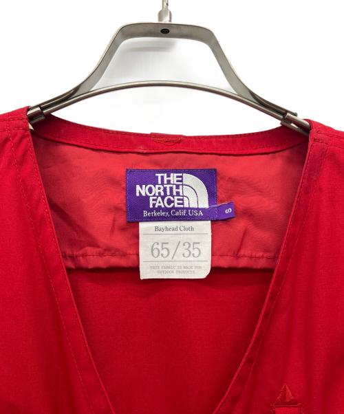 THE NORTHFACE PURPLELABEL（ザ・ノースフェイス パープルレーベル）THE NORTHFACE PURPLELABEL (ザ・ノースフェイス パープルレーベル) ベスト レッド サイズ:Sの古着・服飾アイテム