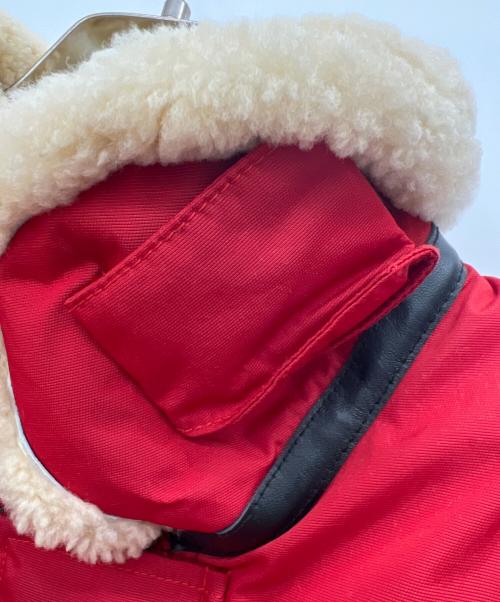 AVIREX（アヴィレックス）AVIREX (アヴィレックス) MA-1ジャケット レッド サイズ:Lの古着・服飾アイテム