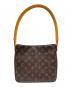 LOUIS VUITTON (ルイ ヴィトン) ショルダーバッグ ルーピングMM モノグラム  ブラウン：70000円
