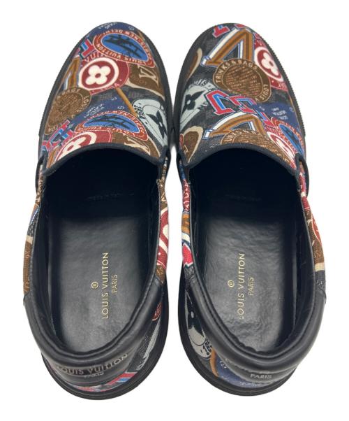 LOUIS VUITTON（ルイ ヴィトン）LOUIS VUITTON (ルイ ヴィトン) スリッポン ブラック サイズ:7の古着・服飾アイテム