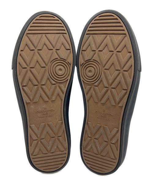 LOUIS VUITTON（ルイ ヴィトン）LOUIS VUITTON (ルイ ヴィトン) スリッポン ブラック サイズ:7の古着・服飾アイテム