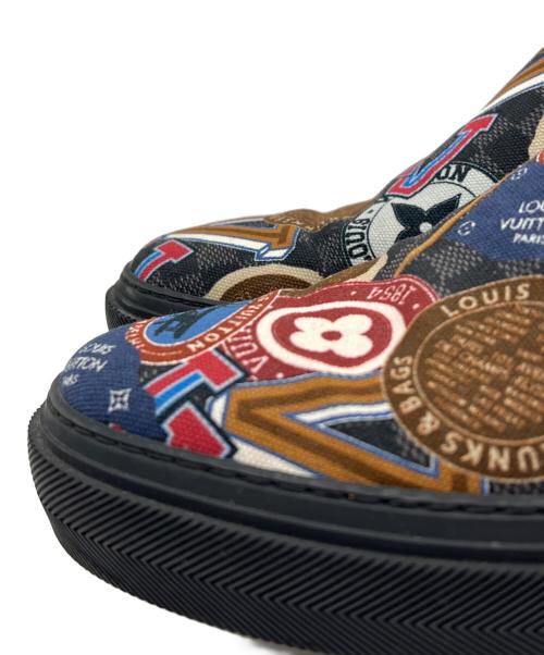 LOUIS VUITTON（ルイ ヴィトン）LOUIS VUITTON (ルイ ヴィトン) スリッポン ブラック サイズ:7の古着・服飾アイテム