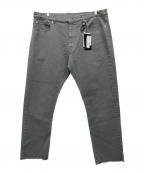 N°21×GILMARヌメロヴェントゥーノ×ジルマール）の古着「デニムパンツ」｜グレー