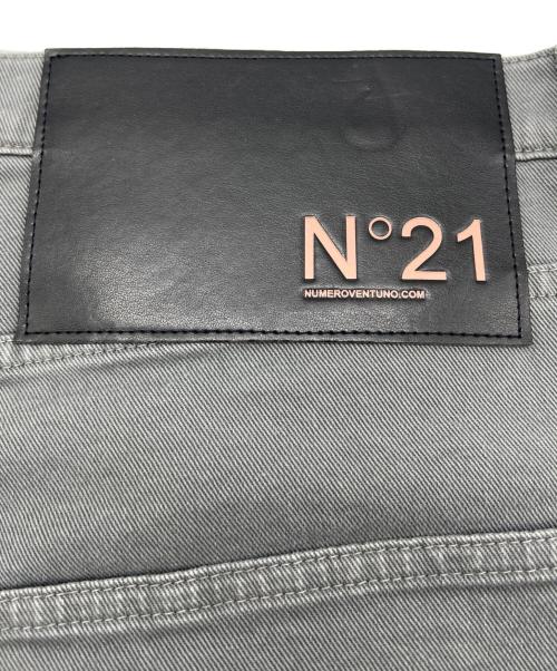 N°21（ヌメロヴェントゥーノ）N°21 (ヌメロヴェントゥーロ) GILMAR (ジルマール) デニムパンツ グレー サイズ:40の古着・服飾アイテム