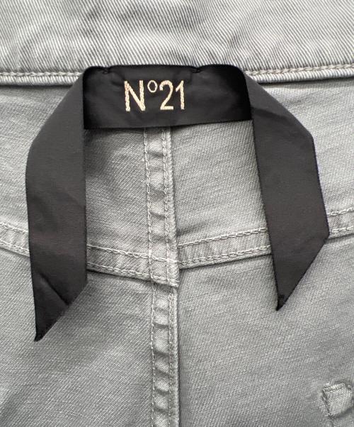 N°21（ヌメロヴェントゥーノ）N°21 (ヌメロヴェントゥーロ) GILMAR (ジルマール) デニムパンツ グレー サイズ:40の古着・服飾アイテム