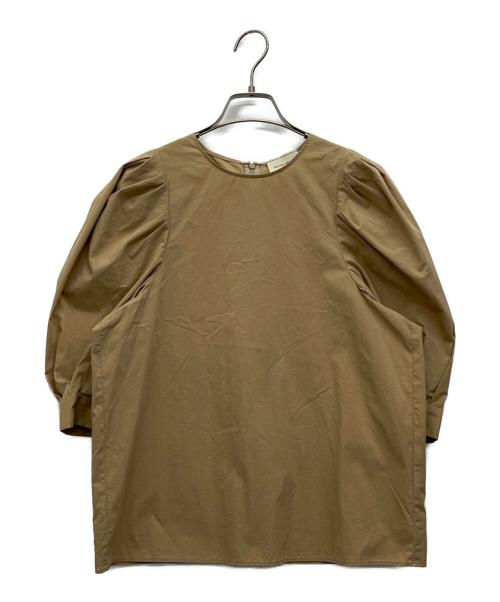 UNITED ARROWS（ユナイテッドアローズ）UNITED ARROWS (ユナイテッドアローズ) 半袖ブラウス ベージュ サイズ:38の古着・服飾アイテム