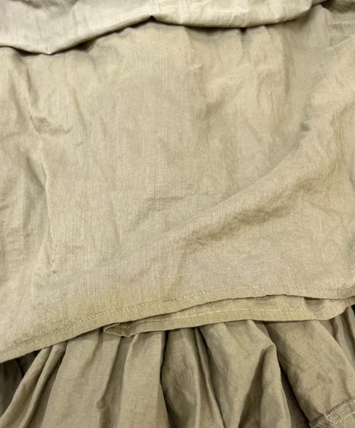 MARIHA（マリハ）MARIHA (マリハ) 草原の虹のドレス　ノースリーブワンピース オリーブ サイズ:36の古着・服飾アイテム