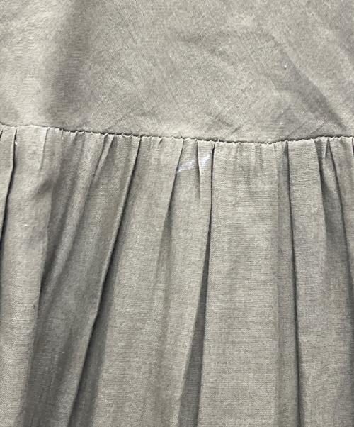 MARIHA（マリハ）MARIHA (マリハ) 草原の虹のドレス　ノースリーブワンピース オリーブ サイズ:36の古着・服飾アイテム