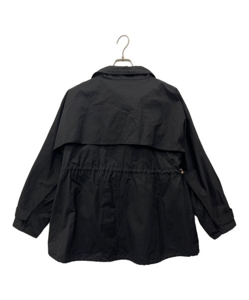 Emma Taylor（エマテイラー）Emma Taylor (エマテイラー) オーバースタンドカラードロストブルゾン ブラック サイズ:Freeの古着・服飾アイテム
