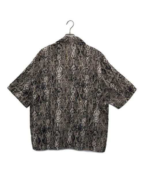 Needles（ニードルズ）Needles (ニードルズ) 半袖シャツ ブラック×ブラウン サイズ:Lの古着・服飾アイテム