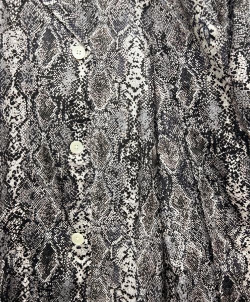 Needles（ニードルズ）Needles (ニードルズ) 半袖シャツ ブラック×ブラウン サイズ:Lの古着・服飾アイテム