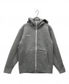 MAMMUTマムート）の古着「ジップパーカー」｜グレー