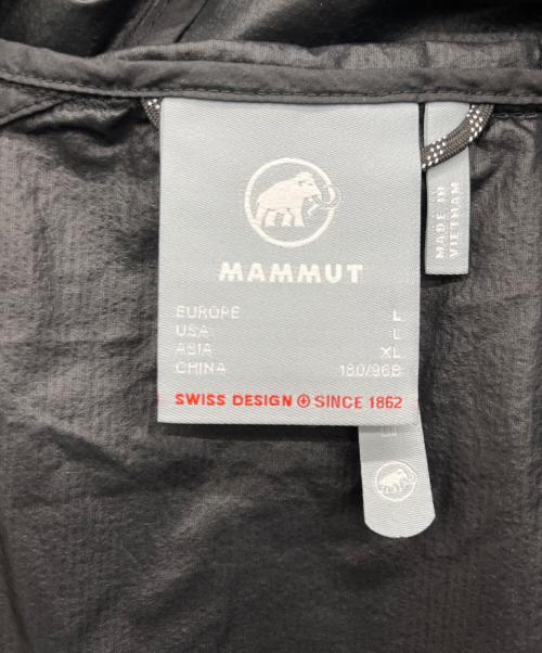 MAMMUT（マムート）MAMMUT (マムート) ウインドブレーカー ブラック サイズ:XLの古着・服飾アイテム