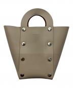 HENDER SCHEMEエンダースキーマ）の古着「アッセンブルダイケイハンドバッグ」｜アイボリー