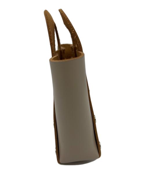 HENDER SCHEME（エンダースキーマ）HENDER SCHEME (エンダースキーマ) アッセンブルダイケイハンドバッグ アイボリーの古着・服飾アイテム