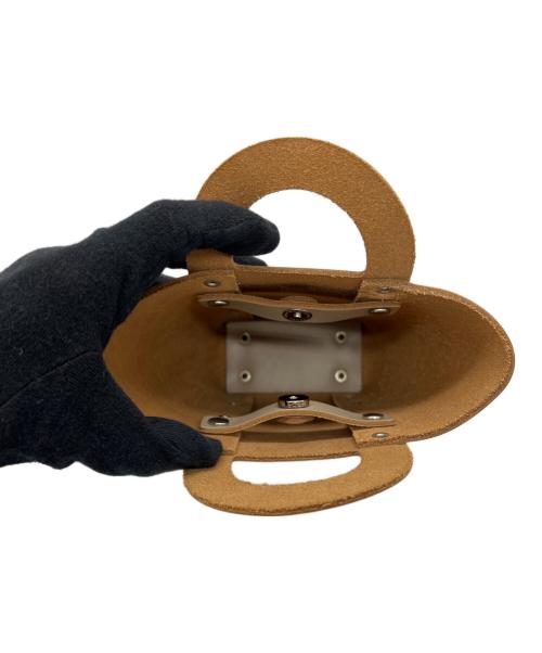 HENDER SCHEME（エンダースキーマ）HENDER SCHEME (エンダースキーマ) アッセンブルダイケイハンドバッグ アイボリーの古着・服飾アイテム