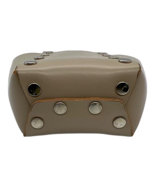 HENDER SCHEME（エンダースキーマ）HENDER SCHEME (エンダースキーマ) アッセンブルダイケイハンドバッグ アイボリーの古着・服飾アイテム