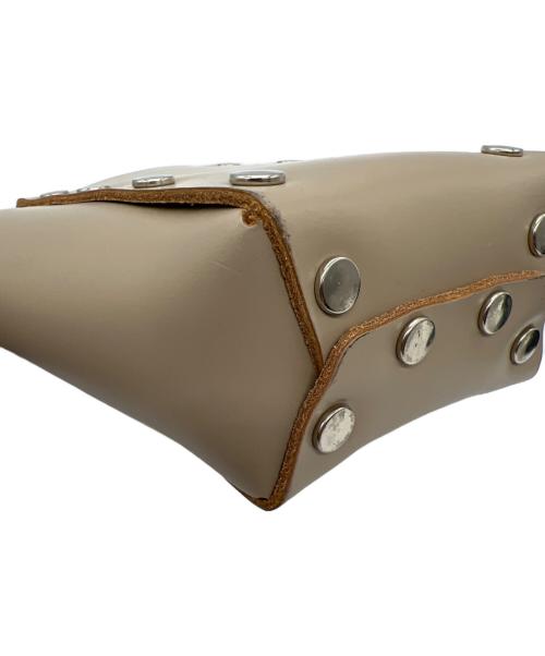 HENDER SCHEME（エンダースキーマ）HENDER SCHEME (エンダースキーマ) アッセンブルダイケイハンドバッグ アイボリーの古着・服飾アイテム