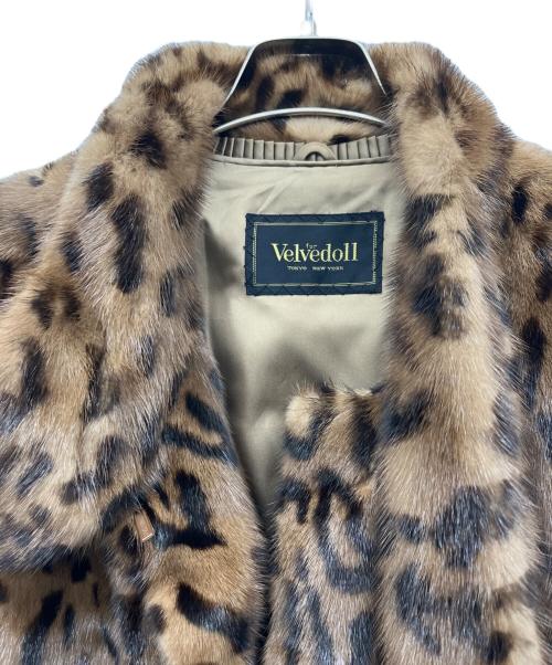 Velvedoll（ヴェルヴェドール）Velvedoll (ヴェルヴェドール) ファーコート ベージュ サイズ:FREEの古着・服飾アイテム