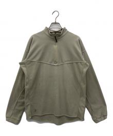 mont-bell（モンベル）の古着「ハーフジップフリースジャケット」｜グレー