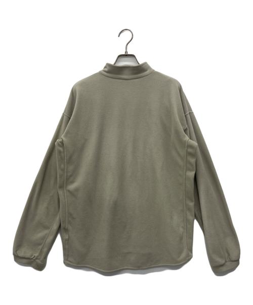 mont-bell（モンベル）mont-bell (モンベル) ハーフジップフリースジャケット グレー サイズ:Lの古着・服飾アイテム