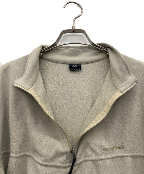 mont-bell（モンベル）mont-bell (モンベル) ハーフジップフリースジャケット グレー サイズ:Lの古着・服飾アイテム
