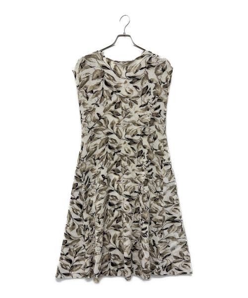 SPECCHIO（スペッチオ）SPECCHIO (スペッチオ) ノースリーブワンピース ホワイト サイズ:40の古着・服飾アイテム