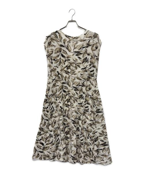 SPECCHIO（スペッチオ）SPECCHIO (スペッチオ) ノースリーブワンピース ホワイト サイズ:40の古着・服飾アイテム