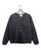 Snow peakスノーピーク）の古着「フレキシブルインサレーテッドカーディガン」｜ブラック