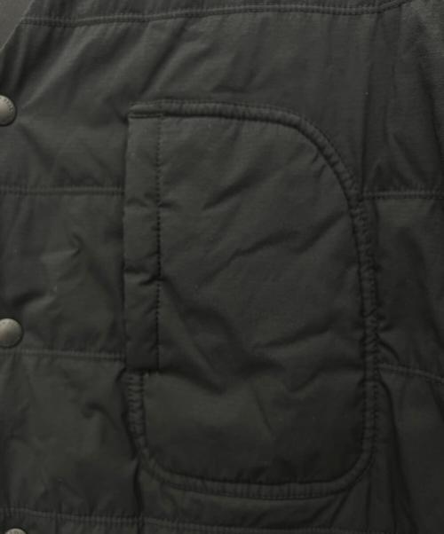 Snow peak（スノーピーク）Snow peak (スノーピーク) フレキシブルインサレーテッドカーディガン ブラック サイズ:Lの古着・服飾アイテム