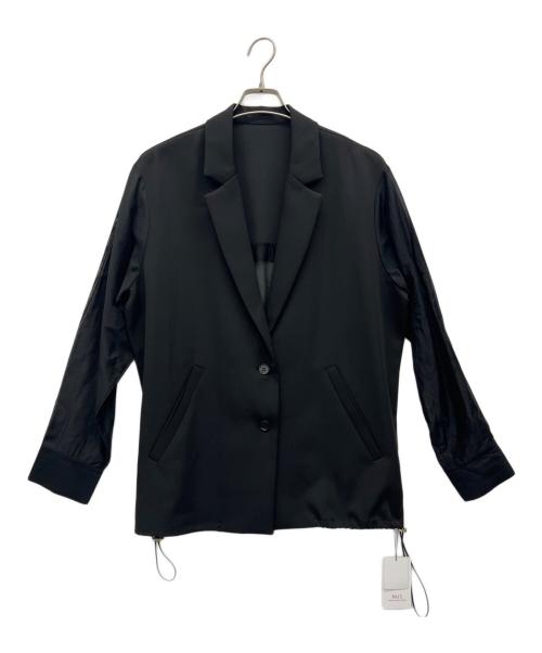 NEUTRAL USUAL STYLE（ヌース）NEUTRAL USUAL STYLE (ヌース) シャツドッキングオーバージャケット ブラック サイズ:38 未使用品の古着・服飾アイテム