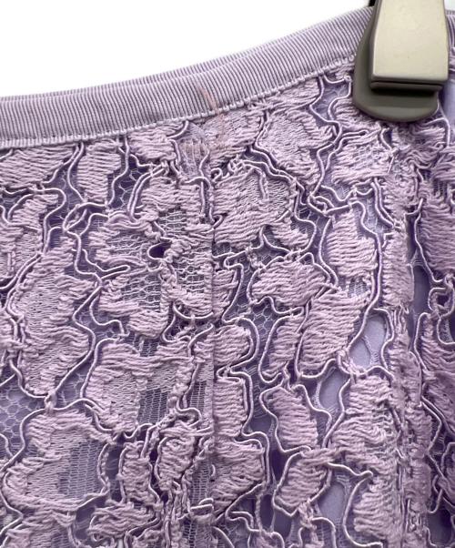 ADORE（アドーア）ADORE (アドーア) レースセットアップ パープル サイズ:38の古着・服飾アイテム