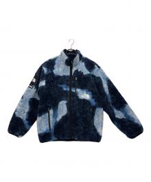 THE NORTH FACE×SUPREME（ザ ノース フェイス×シュプリーム）の古着「Bleached Denim Print Fleece Jacket」｜インディゴ