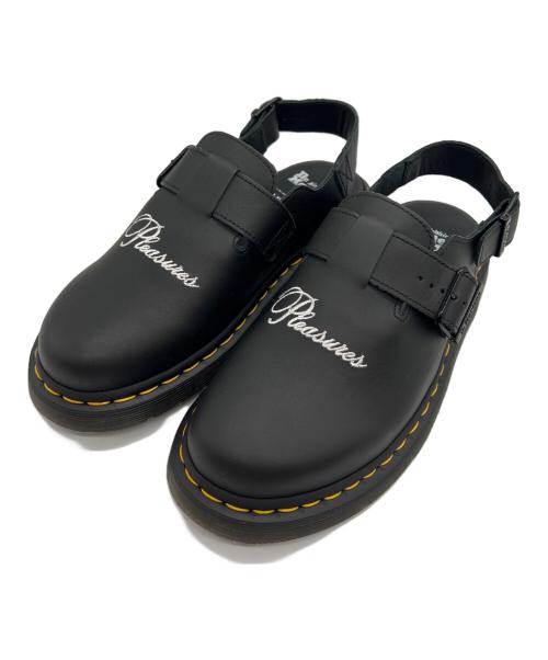 Dr.Martens（ドクターマーチン）Dr.Martens (ドクターマーチン) バックストラップベルトサンダル ブラック サイズ:UK7の古着・服飾アイテム