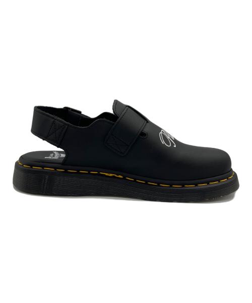 Dr.Martens（ドクターマーチン）Dr.Martens (ドクターマーチン) バックストラップベルトサンダル ブラック サイズ:UK7の古着・服飾アイテム
