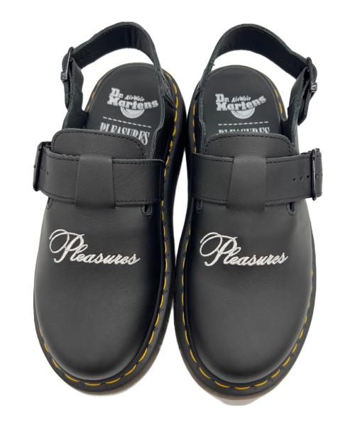 Dr.Martens（ドクターマーチン）Dr.Martens (ドクターマーチン) バックストラップベルトサンダル ブラック サイズ:UK7の古着・服飾アイテム