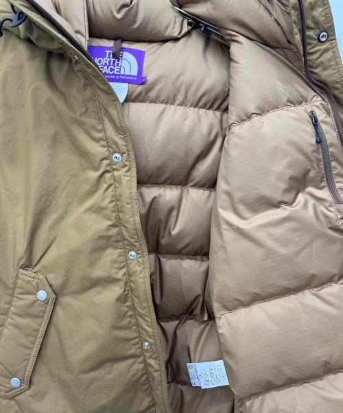 THE NORTHFACE PURPLELABEL（ザ・ノースフェイス パープルレーベル）THE NORTHFACE PURPLELABEL (ザ・ノースフェイス パープルレーベル) JOURNAL STANDARD (ジャーナルスタンダード) 65/35マウンテンショートダウンパーカー ベージュ サイズ:L 未使用品の古着・服飾アイテム