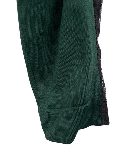 HER LIP TO（ハーリップトゥ）HER LIP TO (ハーリップトゥ) 長袖ワンピース グリーン サイズ:Mの古着・服飾アイテム