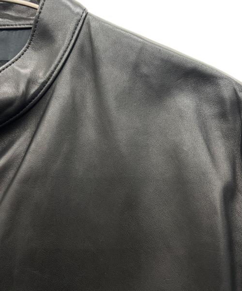 LAD MUSICIAN（ラッドミュージシャン）LAD MUSICIAN (ラッドミュージシャン) レザージャケット ブラック サイズ:44の古着・服飾アイテム