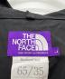 中古・古着 THE NORTHFACE PURPLELABEL (ザ・ノースフェイス パープルレーベル) マウンテンパーカー ブラック×グレー サイズ:L：15000円