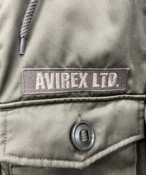 AVIREX（アヴィレックス）AVIREX (アヴィレックス) フライトジャケット カーキ サイズ:Mの古着・服飾アイテム