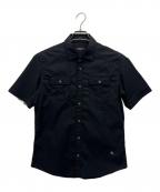 BURBERRY BLACK LABELバーバリーブラックレーベル）の古着「半袖シャツ」｜ブラック