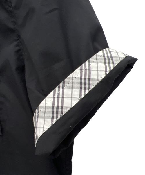BURBERRY BLACK LABEL（バーバリーブラックレーベル）BURBERRY BLACK LABEL (バーバリーブラックレーベル) 半袖シャツ ブラック サイズ:2の古着・服飾アイテム