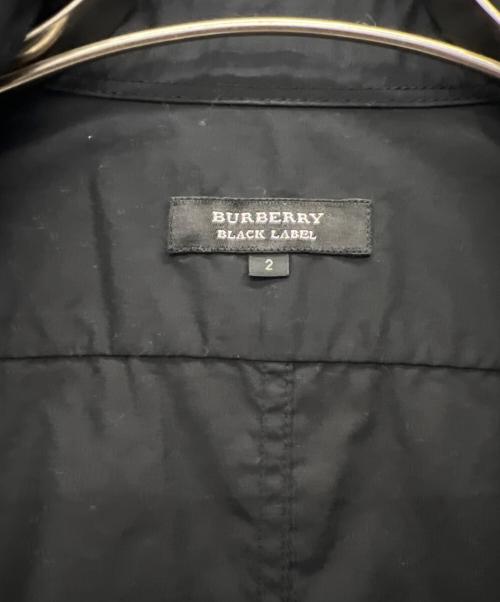 BURBERRY BLACK LABEL（バーバリーブラックレーベル）BURBERRY BLACK LABEL (バーバリーブラックレーベル) 半袖シャツ ブラック サイズ:2の古着・服飾アイテム